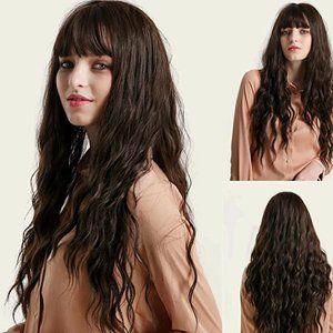 Brunette, Long, Wavy Wig